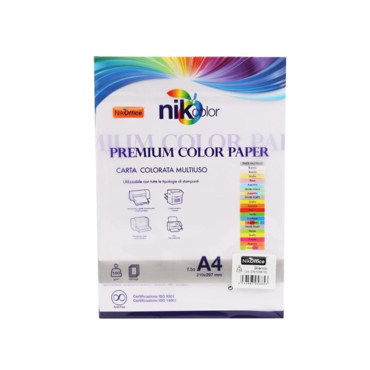 CARTA BIANCA A4 125FF 160G 23NIK098/160