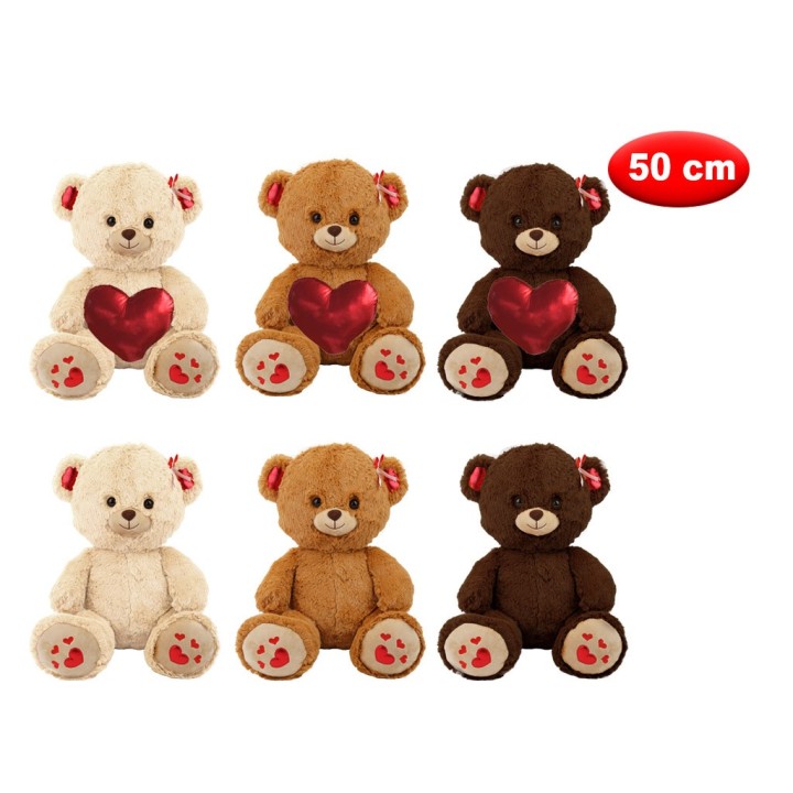 PELUCHE ORSO MORBIDì CM 50