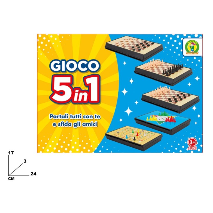 GIOCO 5 IN 1