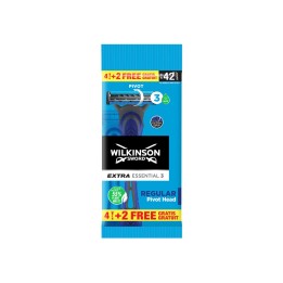 WILKINSON EXTRA 3 ESSENTIAL REGULAR 4+2