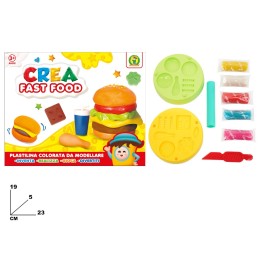 PLASTILINA CREA FAST FOOD
