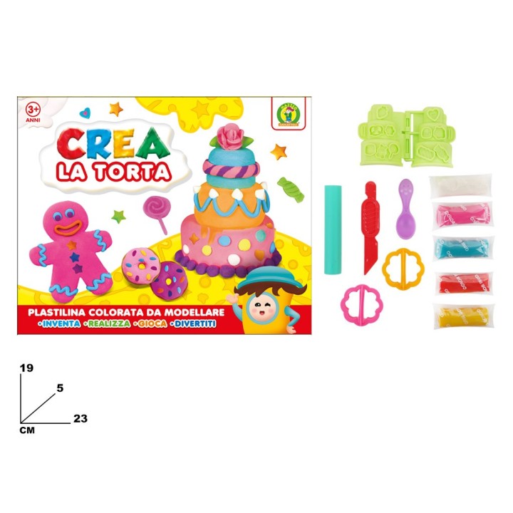 PLASTILINA CREA LA TORTA