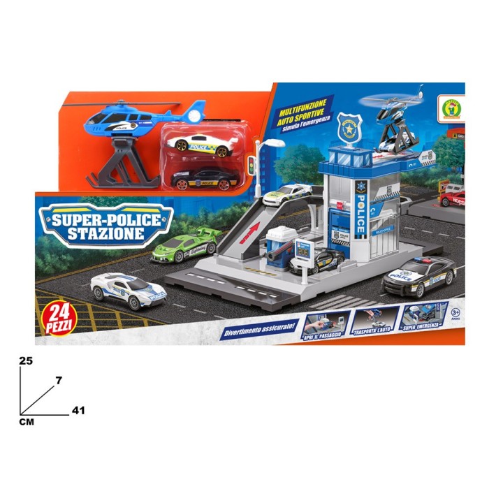 SUPER-POLICE STAZIONE DIE-CAST