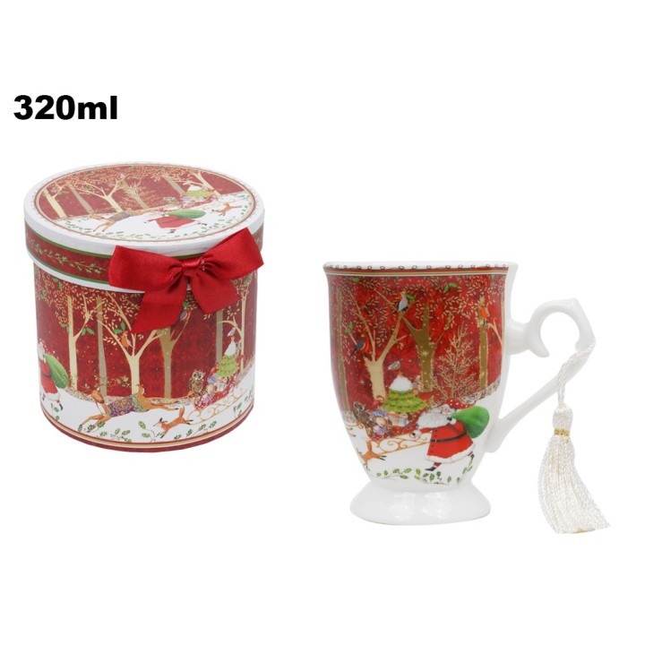 TAZZA DECORATIVA NATALIZIA