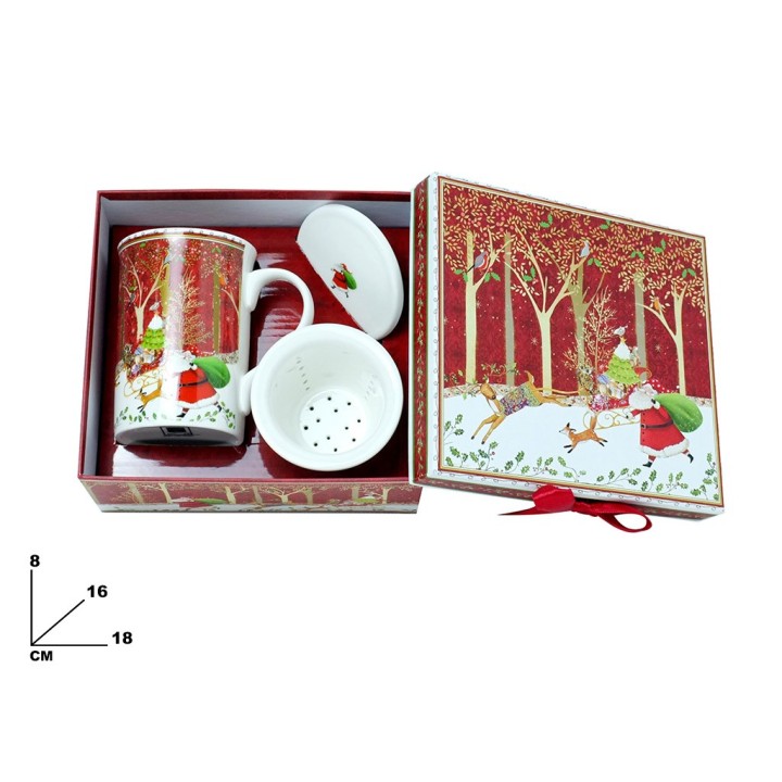 SET TAZZA CON FILTRO E COPERCHIO