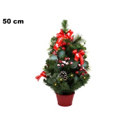ALBERELLO NATALIZIO CM 50 CON 15 LED