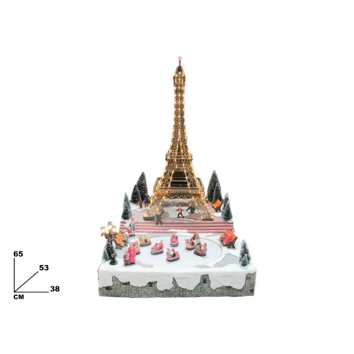 GIOSTRA CON TOUR EIFFEL 38x53x65 CM