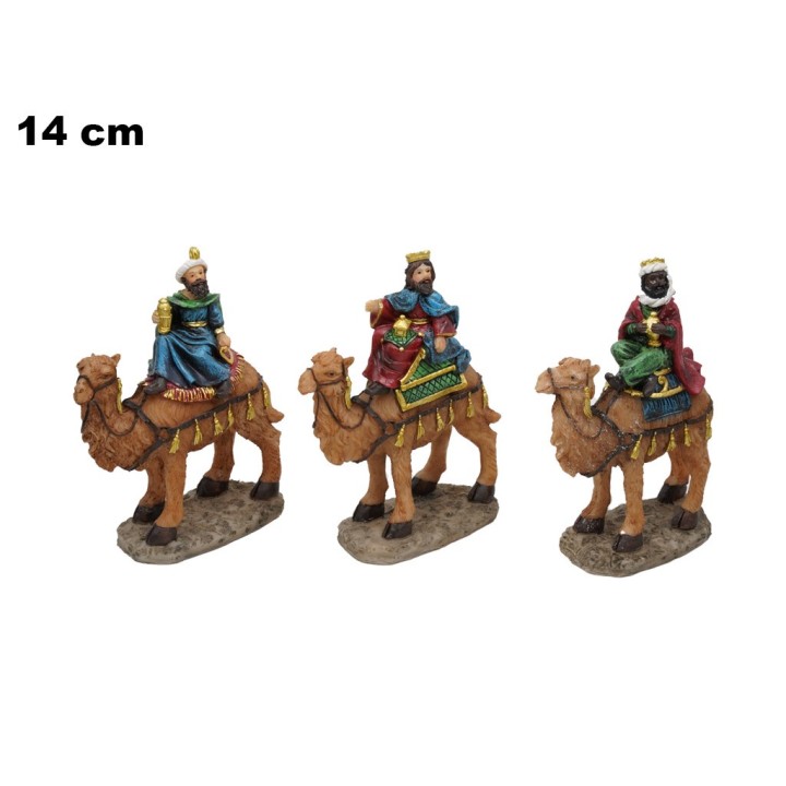 SET 3 RE MAGI 14 CM