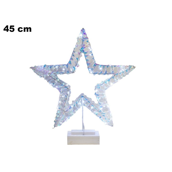 STELLA LUMINOSA NATALIZIA 40*45CM
