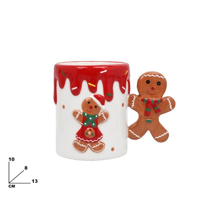 TAZZA CON OMINO PAN DI ZENZERO
