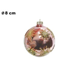 SFERA NATALIZIA ROSE GOLD CM 8