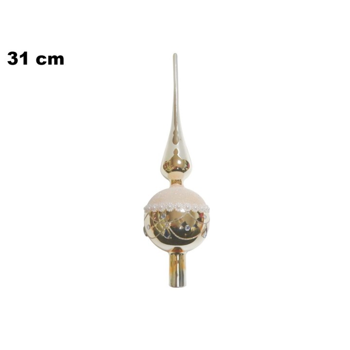 PUNTALE ALBERO ORO CM 31