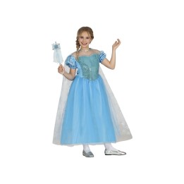 COSTUME PRINCIPESSA DEL GELO 7-9 ANNI