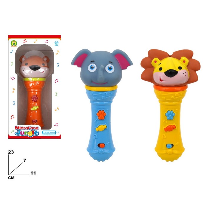 MICROFONO JUNGLE MONDO BIMBI