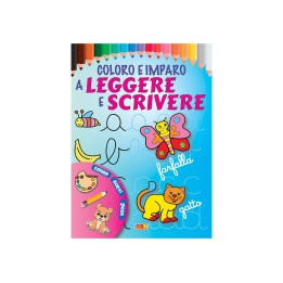 COLORO E IMPARO A LEGGERE E SCRIVERE
