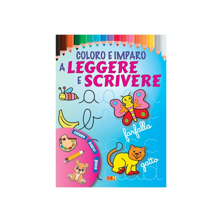 COLORO E IMPARO A LEGGERE E SCRIVERE