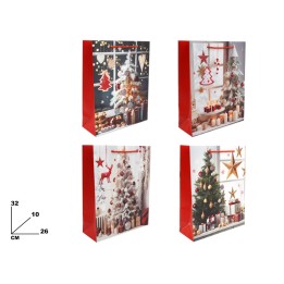 BUSTA REGALO NATALIZIA 26*32*10cm