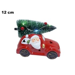MACCHINA BABBO NATALE CM 12 C/LED