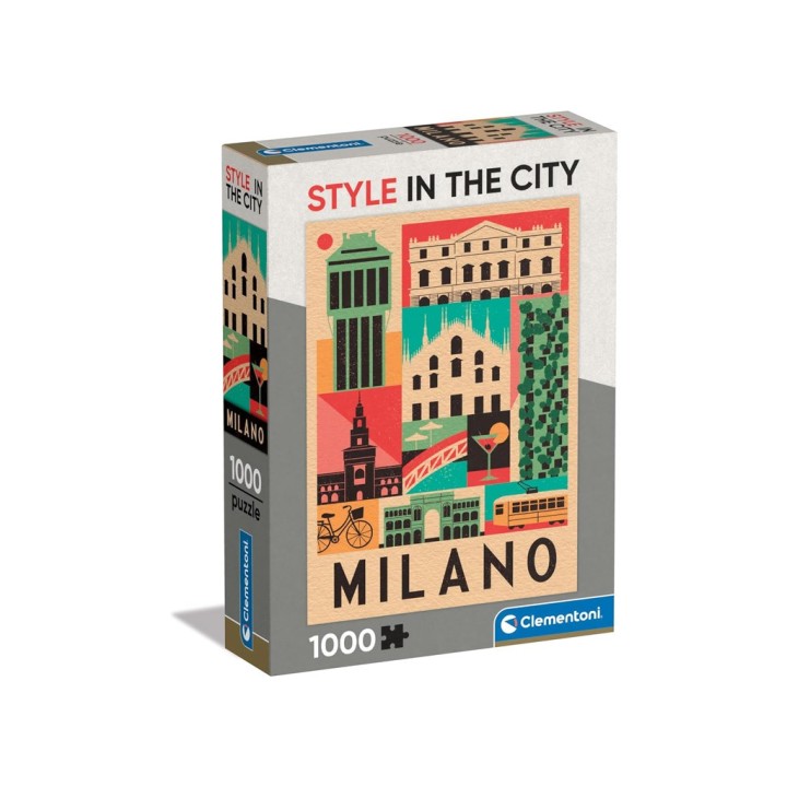 PUZZLE 1000 STYLE IN THE CITY MILANO