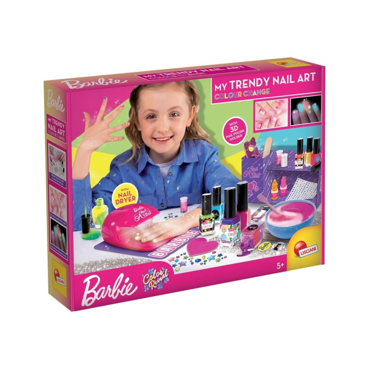 BARBIE MY TRENDY NAIL ART COLOUR CHANGE