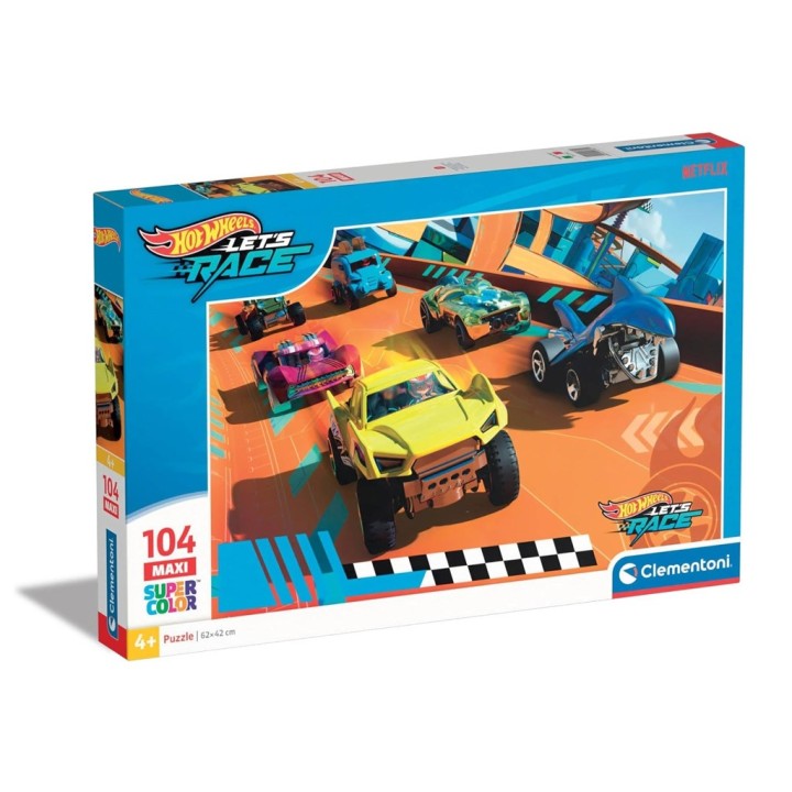 PUZZLE 104 MAXI HOTWHEELS 25762