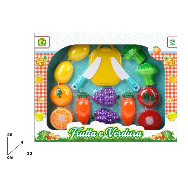 PLAYSET FRUTTA E VERDURA