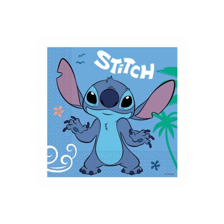 TOVAGLIOLI STITCH 33X33CM 20PZ