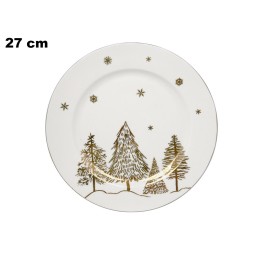 PIATTO 27 CM DECORATIVO NATALIZIO