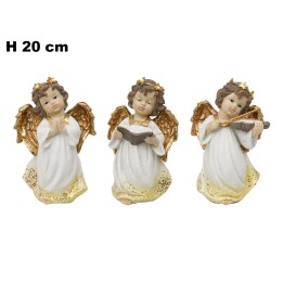 ANGELI CON LED 20CM - 3 ASST.