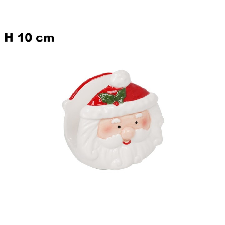 PORTATOVAGLIOLI BABBO NATALE 10 CM
