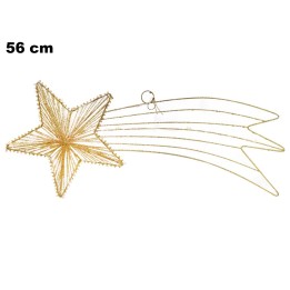 STELLA COMETA CON LED ORO CM 56