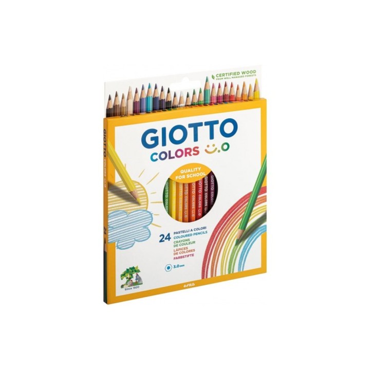 PASTELLI GIOTTO COLORS 24PZ F278400