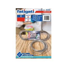 CORDA ACCIAIO 10MT DIAM. 2MM 50GR