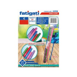 MANICO SCOPA LEGNO 130CM COLORI ASS.