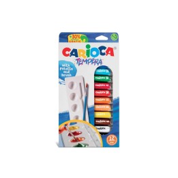 CARIOCA TEMPERA TUBETTO 10ML 12PZ