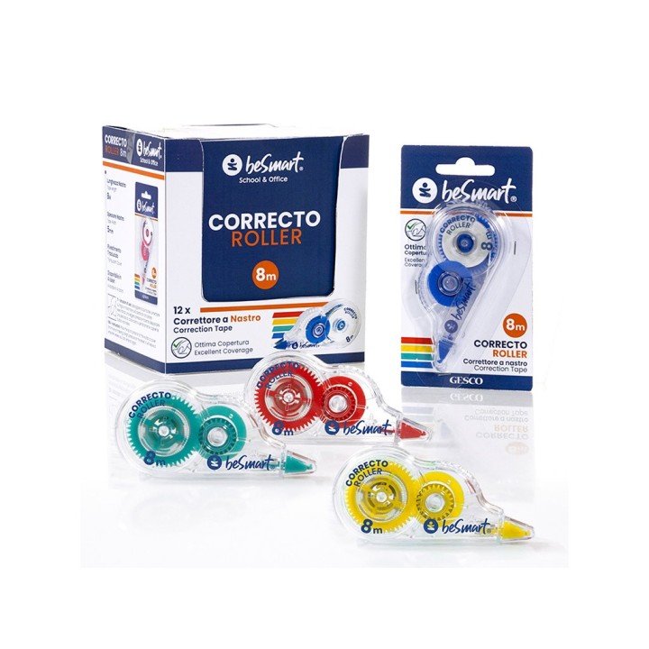 CORRETTORE NASTRO BLIST. 8MTX5MM (12)