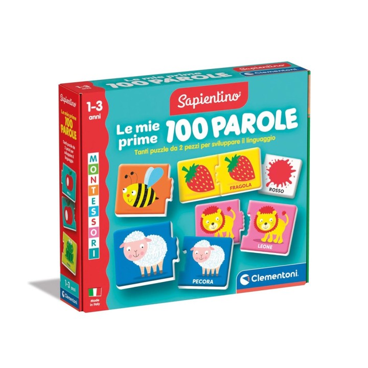 SAPIENTINO MONTESSORI PRIME 100 PAROLE