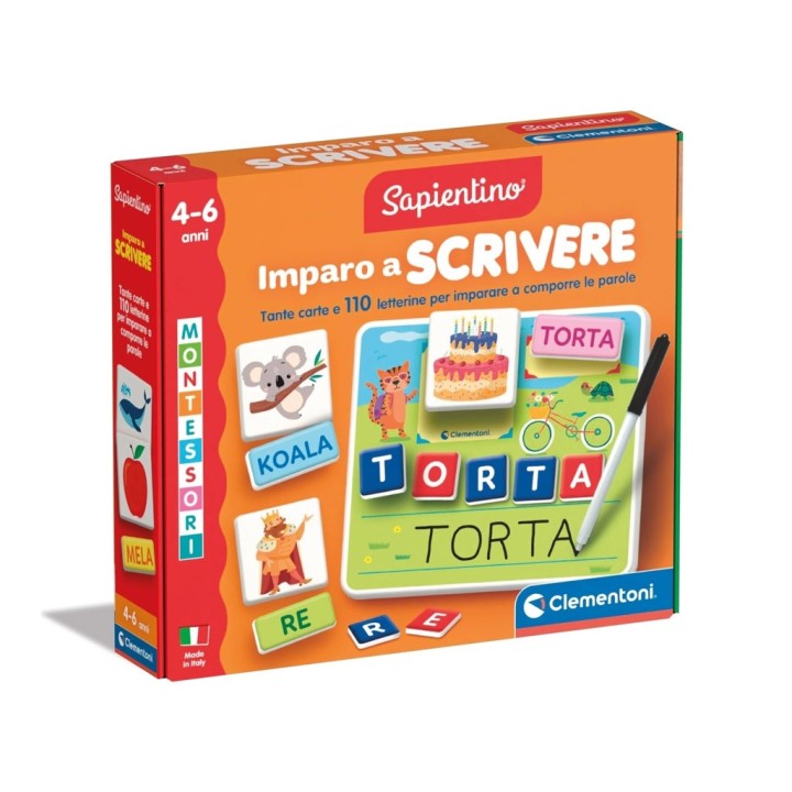 SAPIENTINO MONTESSORI IMPARO A SCRIVERE