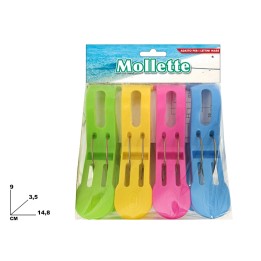 MOLLETTE PER TELO MARE 15X3.5X9CM