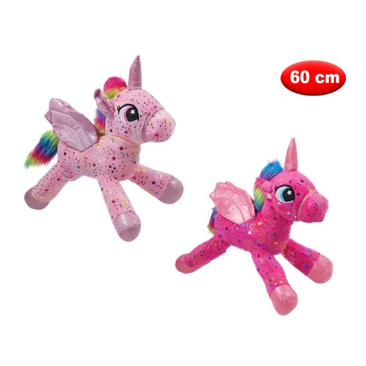 PELUCHE UNICORNO CHARM CM 60