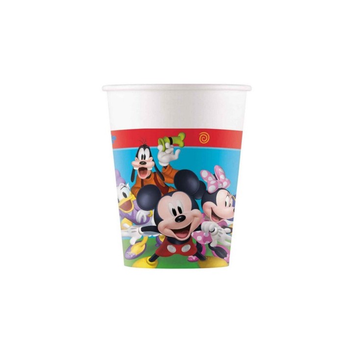 BICCHIERI CARTA MICKEY ROCK 200ML 8PZ