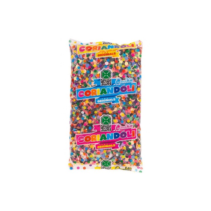 CORIANDOLI COLORATI BUSTA DA 100 GR