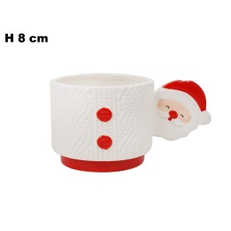 TAZZA CON BABBO NATALE DECORATIVA NATAL