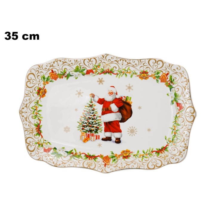 VASSOIO DECORATIVO NATALIZIO 35 CM