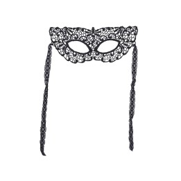 MASCHERA NERA IN PIZZO