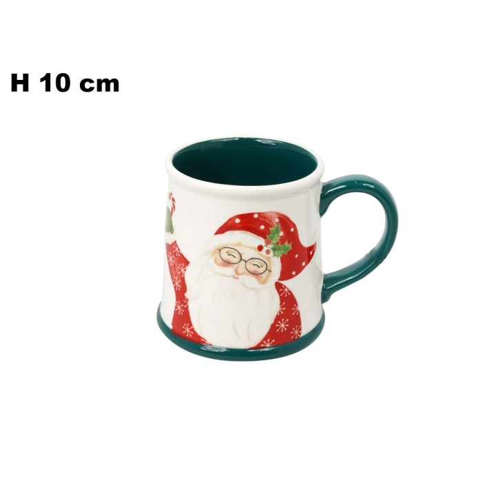 TAZZA CON BABBO NATALE DEC NAT