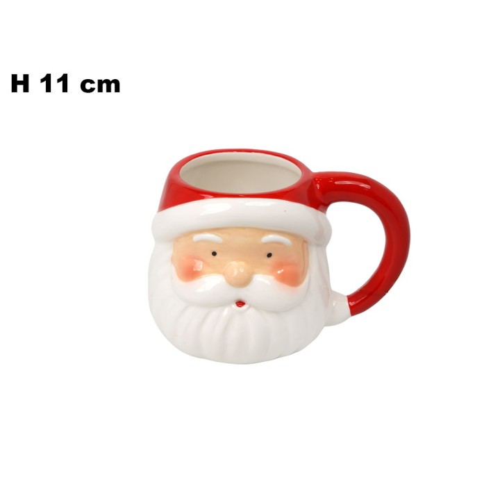 TAZZA BABBO NATALE DECOR NAT