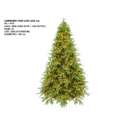 ALBERO CARRUBO CON LUCI CM 240