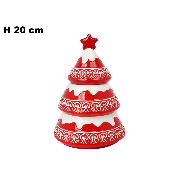 CONTENITORE ALBERO DI NATALE 20,5 CM