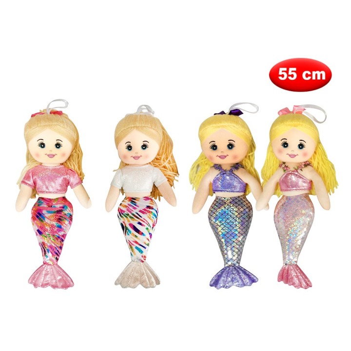 LA MIA BAMBOLA DI PEZZA- LE SIRENE 55 CM